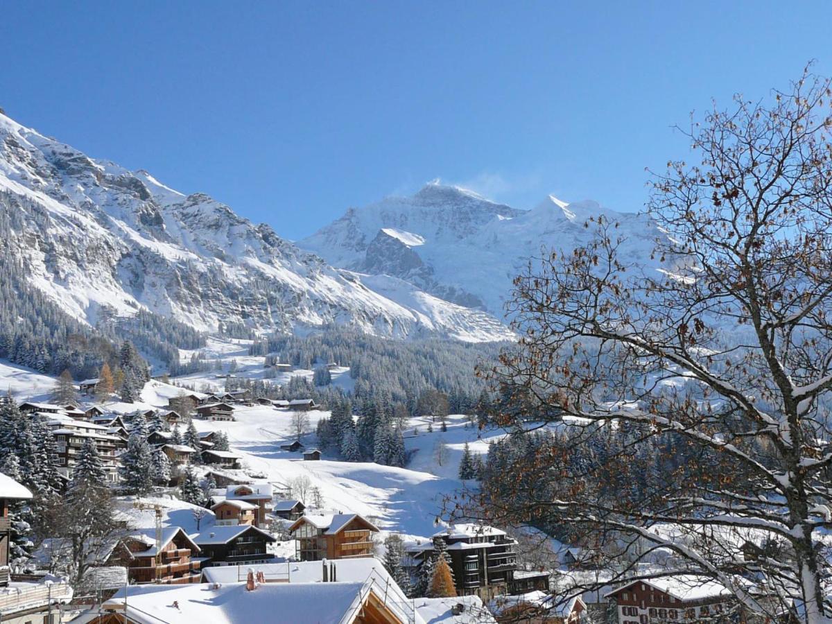 Apartment Goldenhorn Apt-F By Interhome Wengen Exteriér fotografie