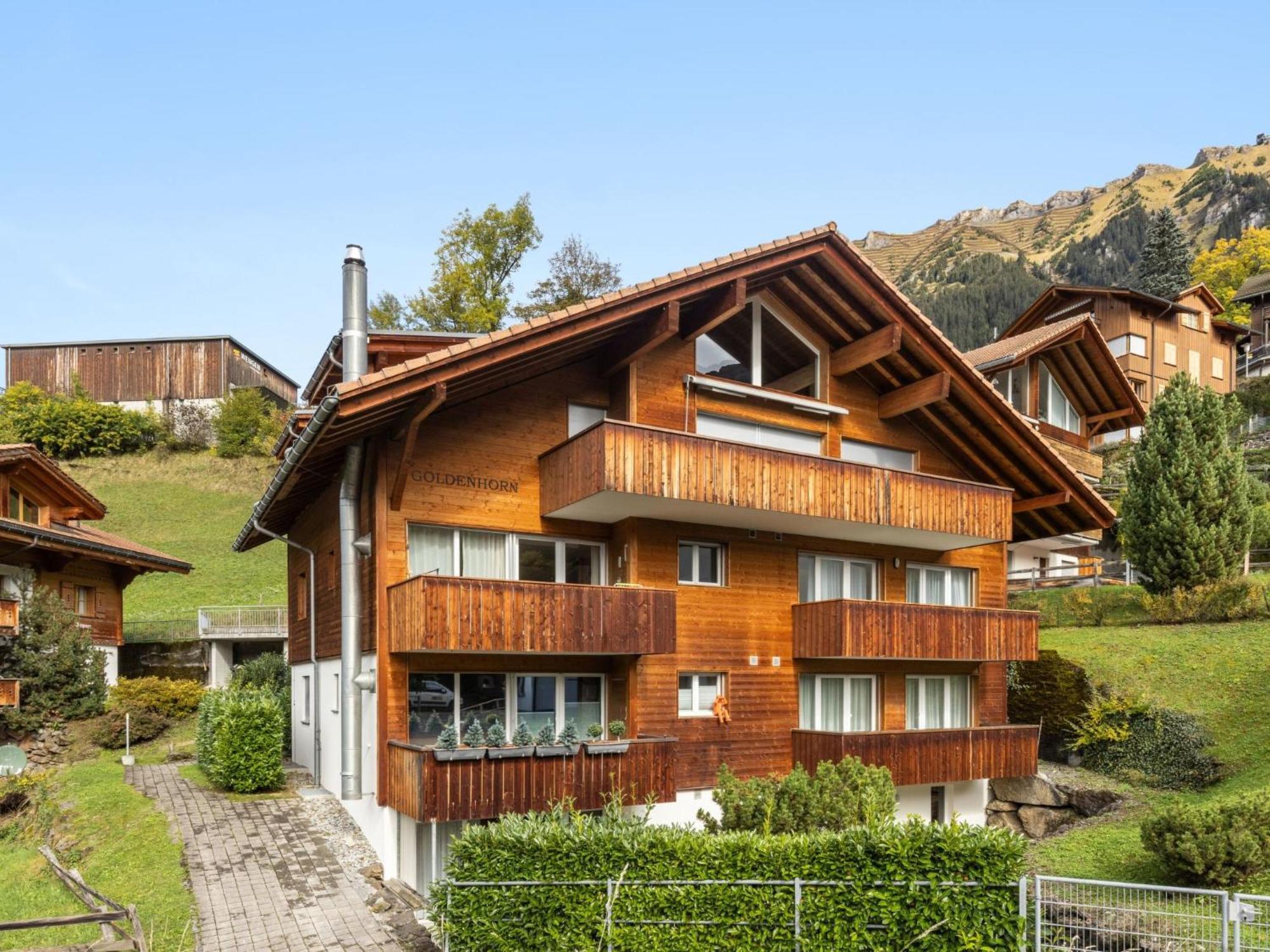 Apartment Goldenhorn Apt-F By Interhome Wengen Exteriér fotografie